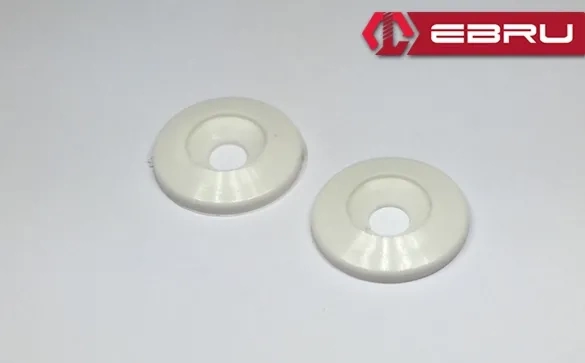 Plastik Vida Pulu 15mm, Delik: 5 Mm - 1000 Adet ( Lisinya )