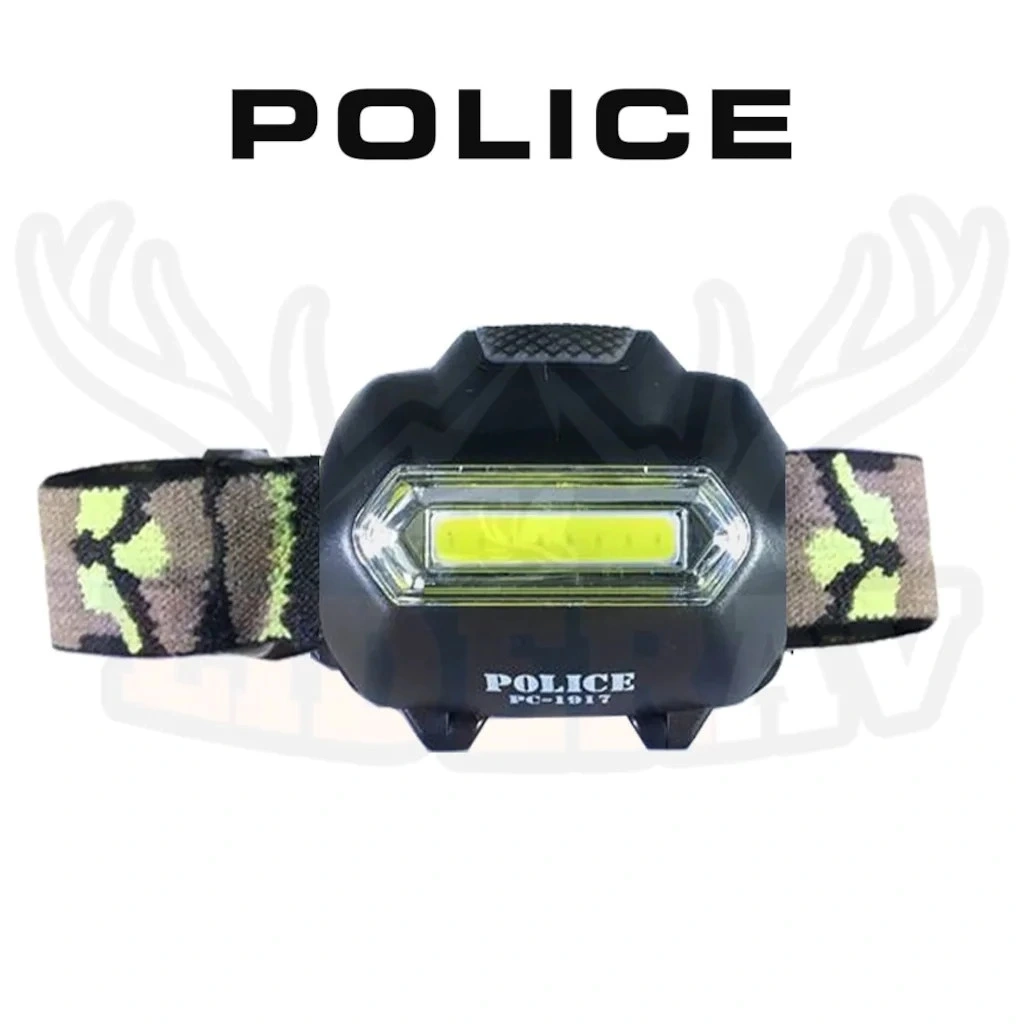 Police Pc-1917 Cob 3xaaa Pilli Led Kafa Feneri ( Lisinya ) Police Pc-1917 Cob 3xaaa Pilli Led Kafa Feneri ( Lisinya )