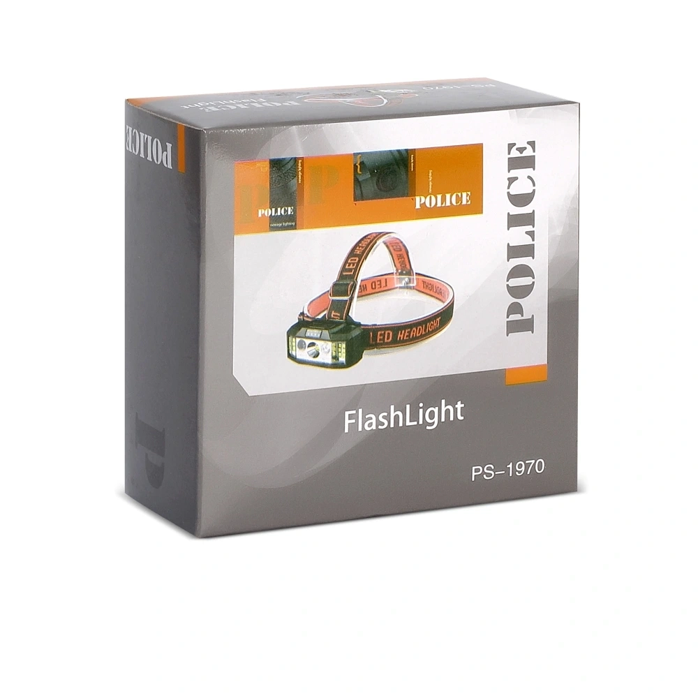 Police Ps-1970 Şarjlı Kafa Feneri ( Lisinya )
