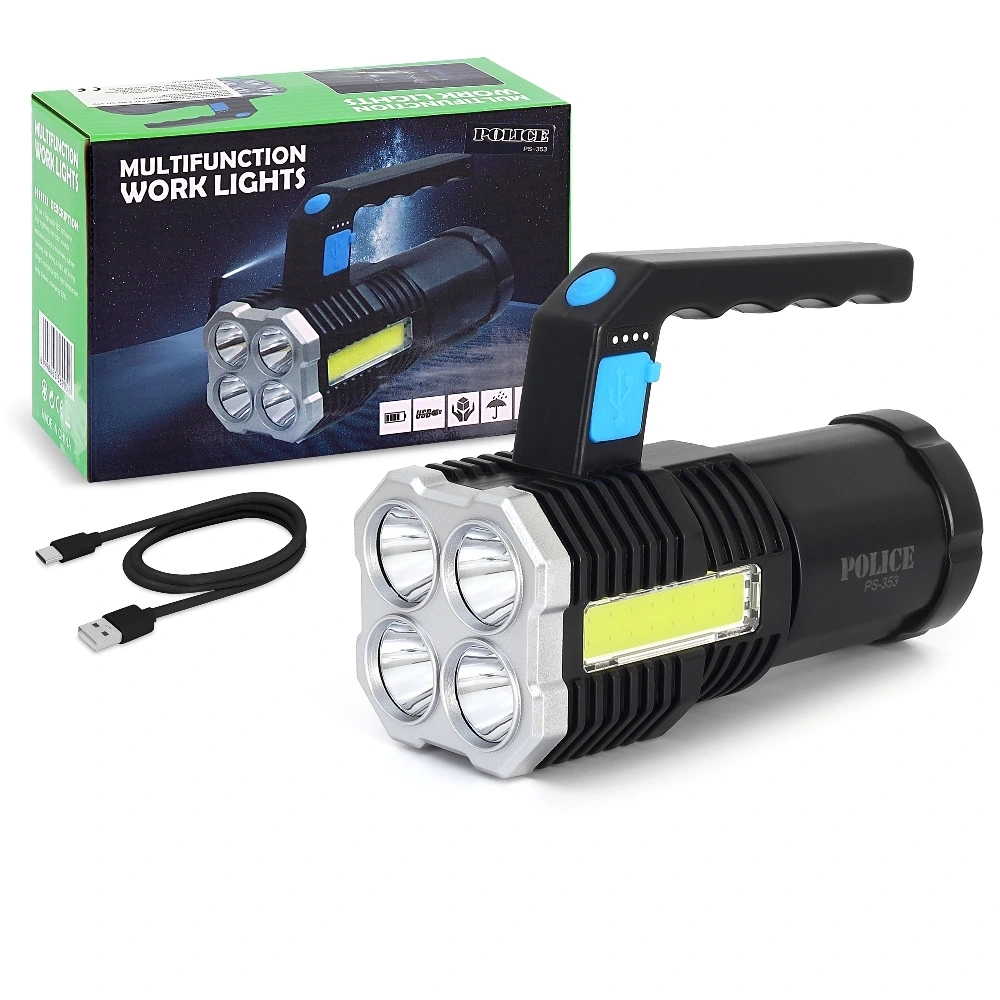 Police Ps-353 Şarjlı El Feneri ( Lisinya ) Police Ps-353 Şarjlı El Feneri ( Lisinya )