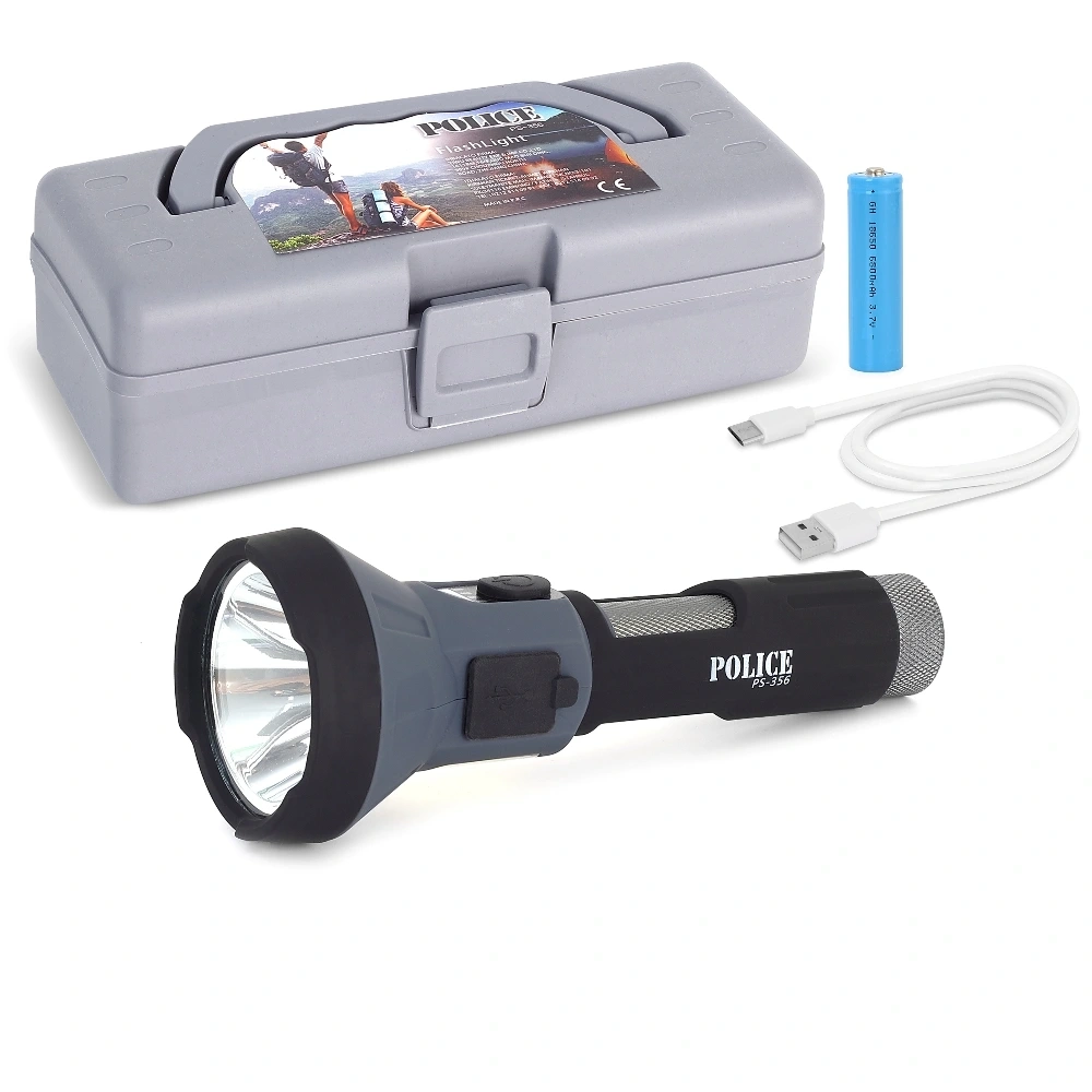 Police Ps-356 Şarjlı El Feneri ( Lisinya ) Police Ps-356 Şarjlı El Feneri ( Lisinya )