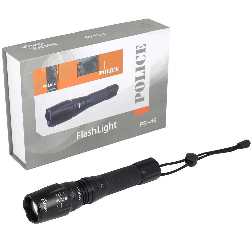 Police Ps-46 Xml6 Led 5 Kademeli Zoomlu Şarjlı El Feneri ( Lisinya ) Police Ps-46 Xml6 Led 5 Kademeli Zoomlu Şarjlı El Feneri ( Lisinya )