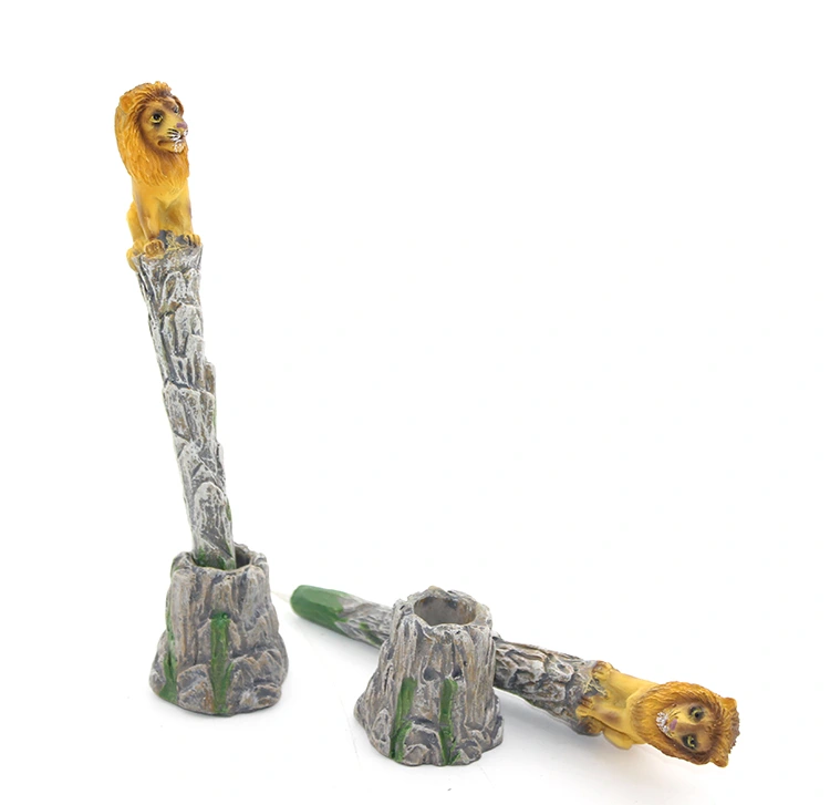 Polyester Aslan Figürlü Tükenmez Kalem ( Lisinya ) Polyester Aslan Figürlü Tükenmez Kalem ( Lisinya )