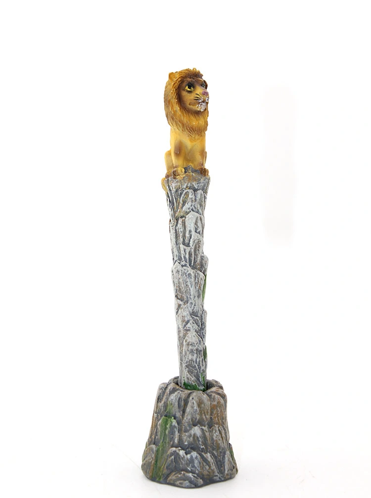 Polyester Aslan Figürlü Tükenmez Kalem ( Lisinya )