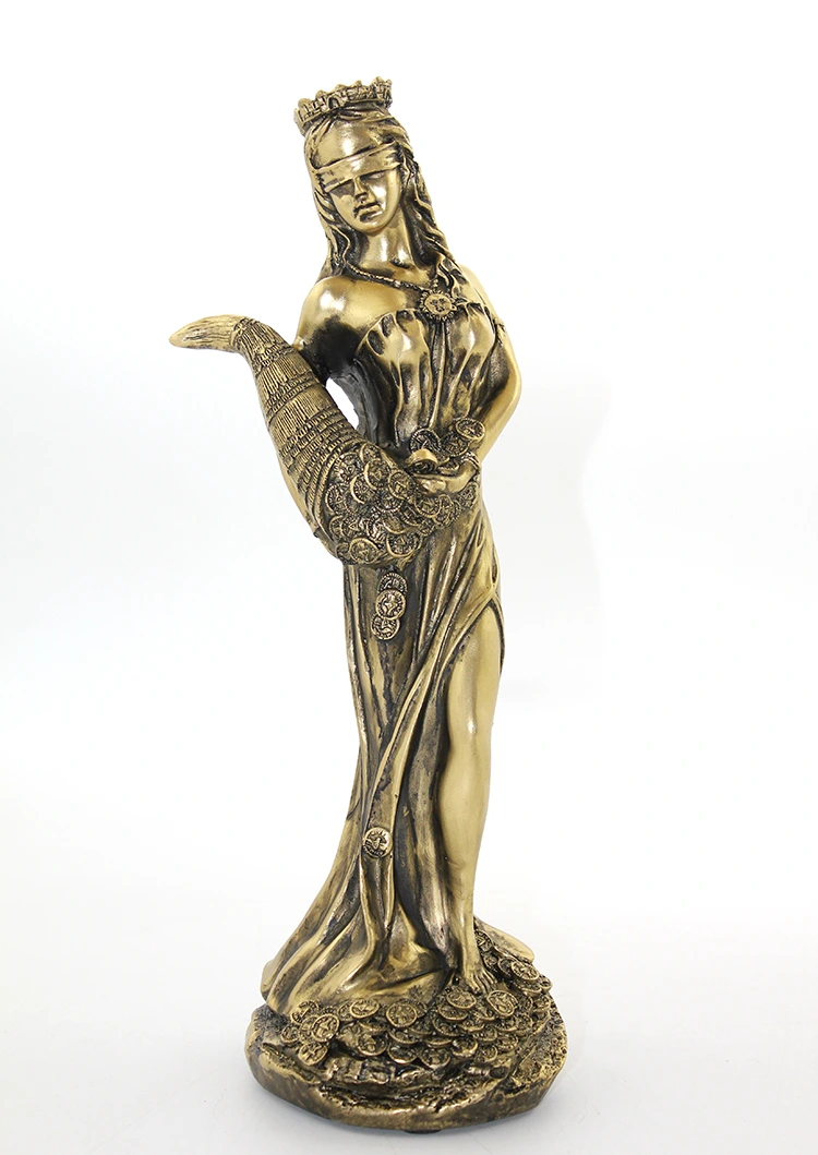 Polyester Bereket Tanrıçası Fortuna Figürü Model 2 ( Lisinya ) Polyester Bereket Tanrıçası Fortuna Figürü Model 2 ( Lisinya )