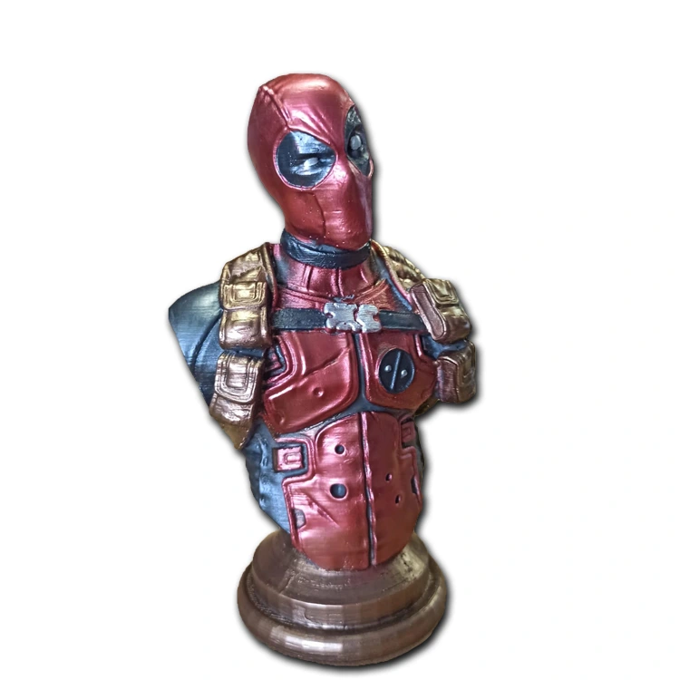 Polyester Deadpool Figür Küçük Boy ( Lisinya )