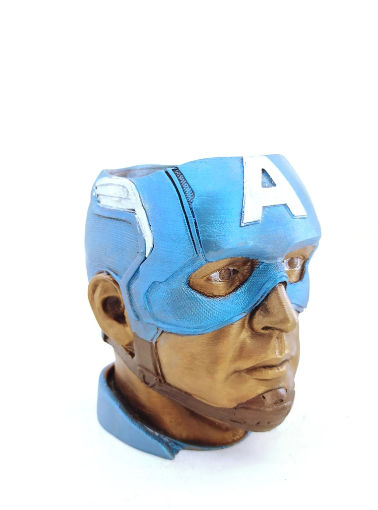 Polyester Kaptan Amerika Kalemlik ( Lisinya )