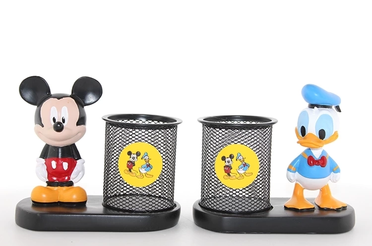 Polyester Mickey Mouse Ve Dufy Duck Kalemlik Alk2877 ( Lisinya )