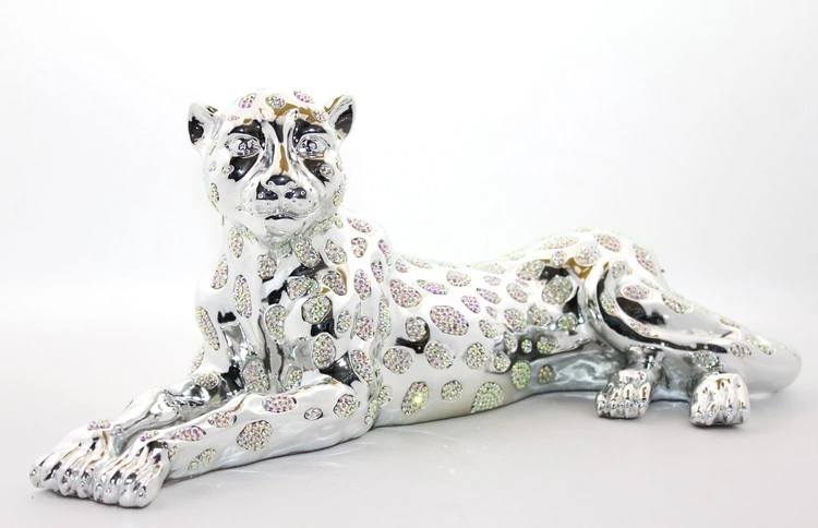 Polyester Oturan Kaplan Figürü ( Lisinya ) Polyester Oturan Kaplan Figürü ( Lisinya )