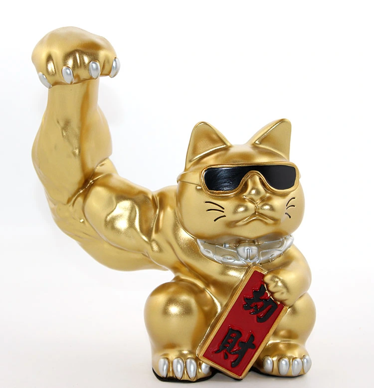 Polyester Şanslı Kedi Figürü Model 3 ( Lisinya ) Polyester Şanslı Kedi Figürü Model 3 ( Lisinya )