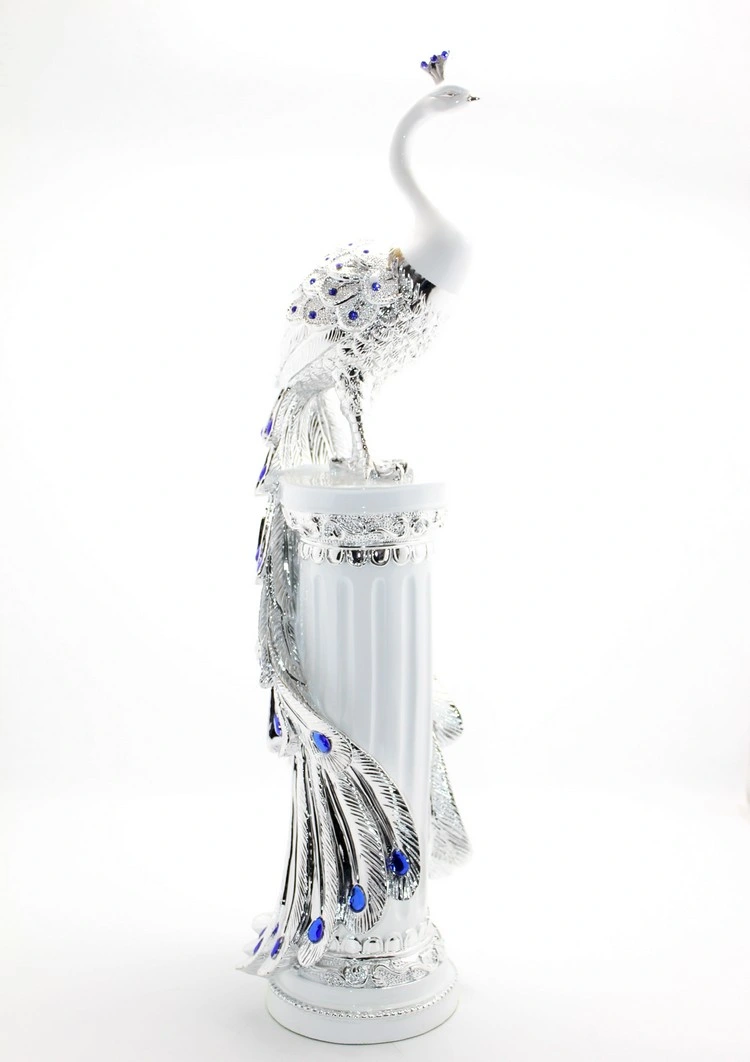 Polyester Tavuskuşu Figürü Model 1 ( Lisinya ) Polyester Tavuskuşu Figürü Model 1 ( Lisinya )