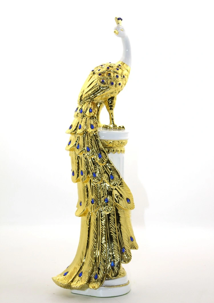 Polyester Tavuskuşu Figürü Model 2 ( Lisinya ) Polyester Tavuskuşu Figürü Model 2 ( Lisinya )