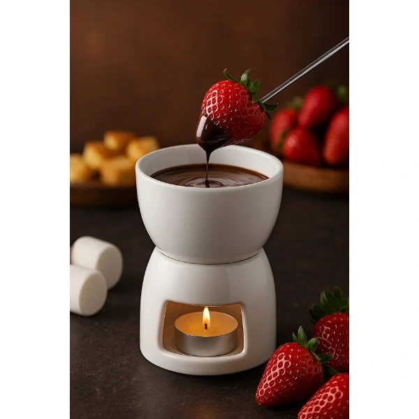 Porselen Fondü Seti ( Lisinya ) Porselen Fondü Seti ( Lisinya )