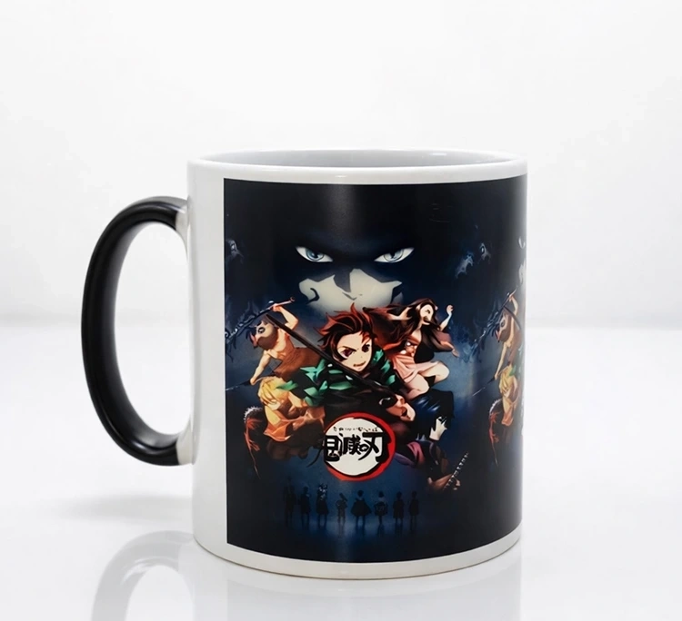 Porselen Renk Değiştiren Demon Slayer Kupa Bardak Aalk383 ( Lisinya )