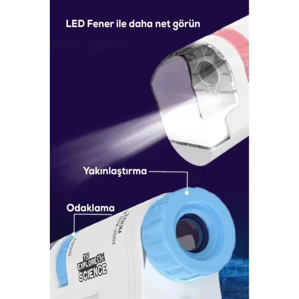 Portatif Mini Mikroskop ( Lisinya ) Portatif Mini Mikroskop ( Lisinya )