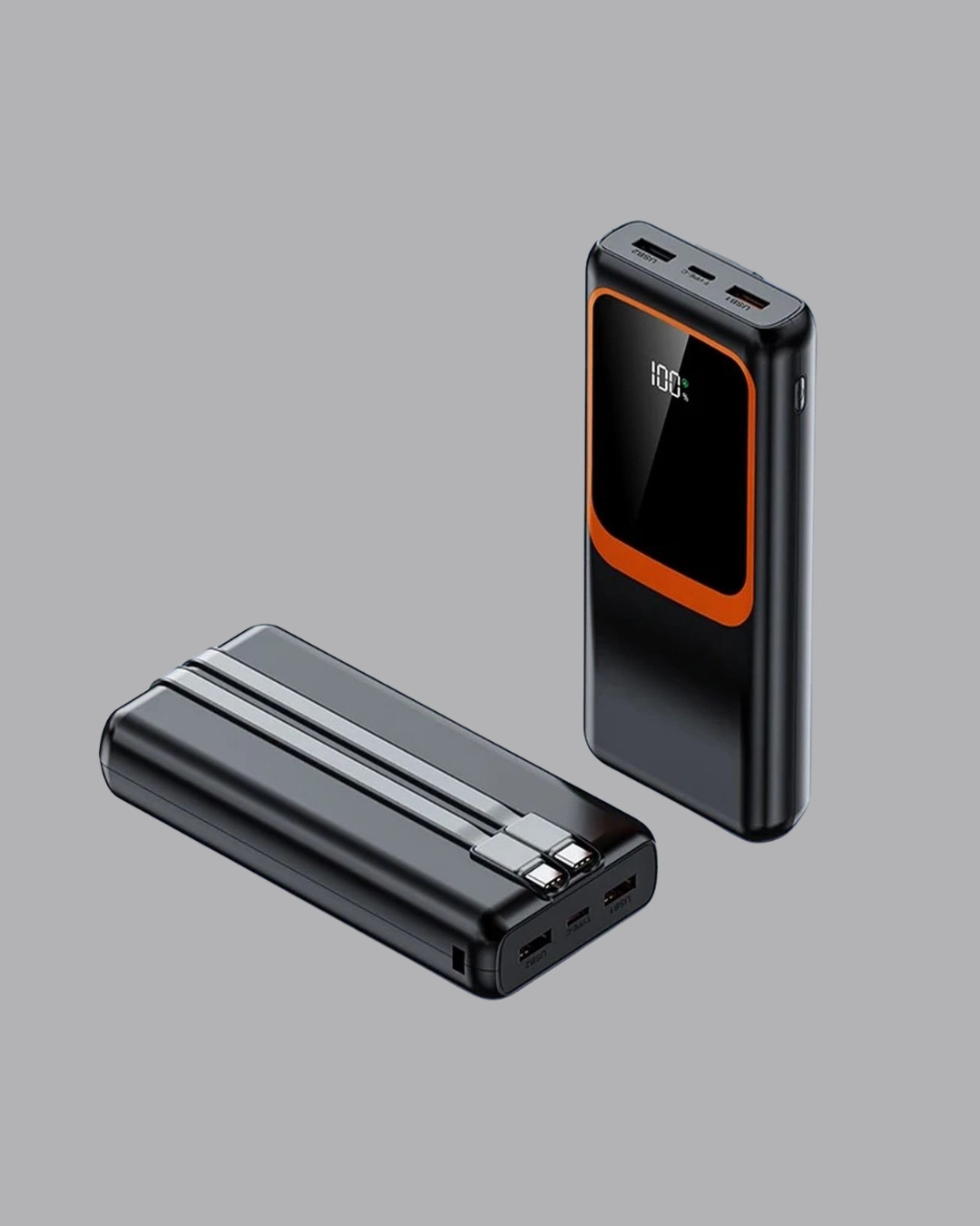 Powerbank 20000 Mah 22.5w Hızlı Şarjlı Ve Kompakt Çoklu Kablo Çıkışlı ( Lisinya )