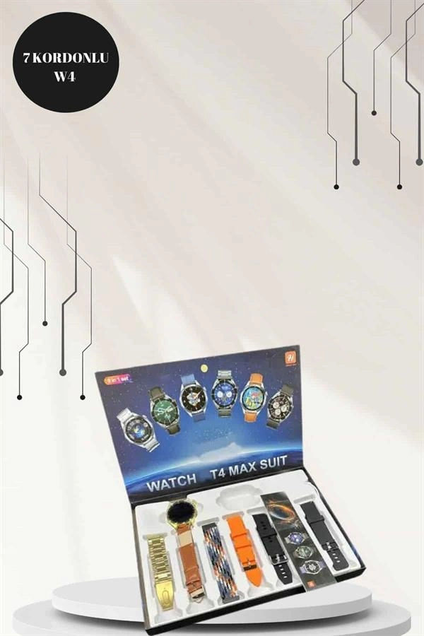 Powerbank Bluetooth Kulaklık Ve Akıllı Saat 7 Kordonlu Metal Kordon Plastik Kordon ( Lisinya )