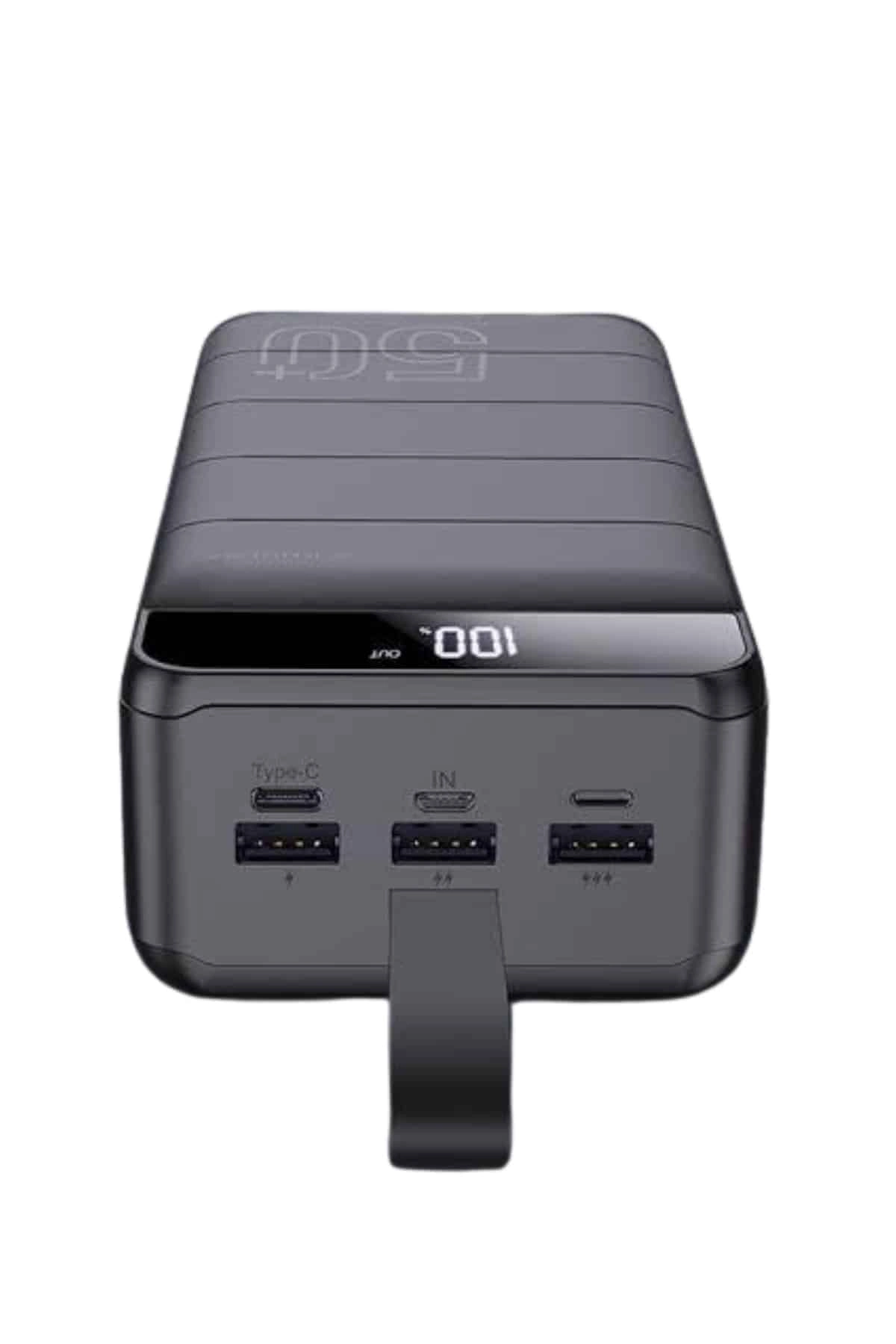 Powerbank Çoklu Şarj Girişi 50.000 Mah Taşınabilir Dijital Göstergeli ( Lisinya )