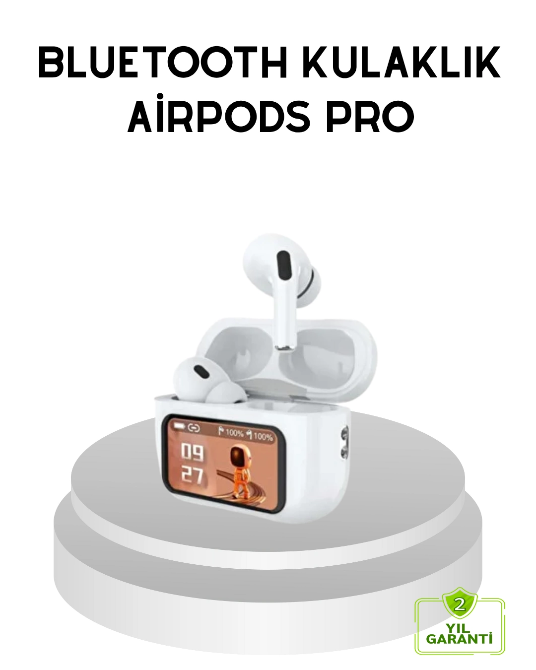 Powerbank Kutulu Dokunmatik Bluetooth Kulaklık – Gürültü Engelleme, Suya Dayanıklı ( Lisinya )