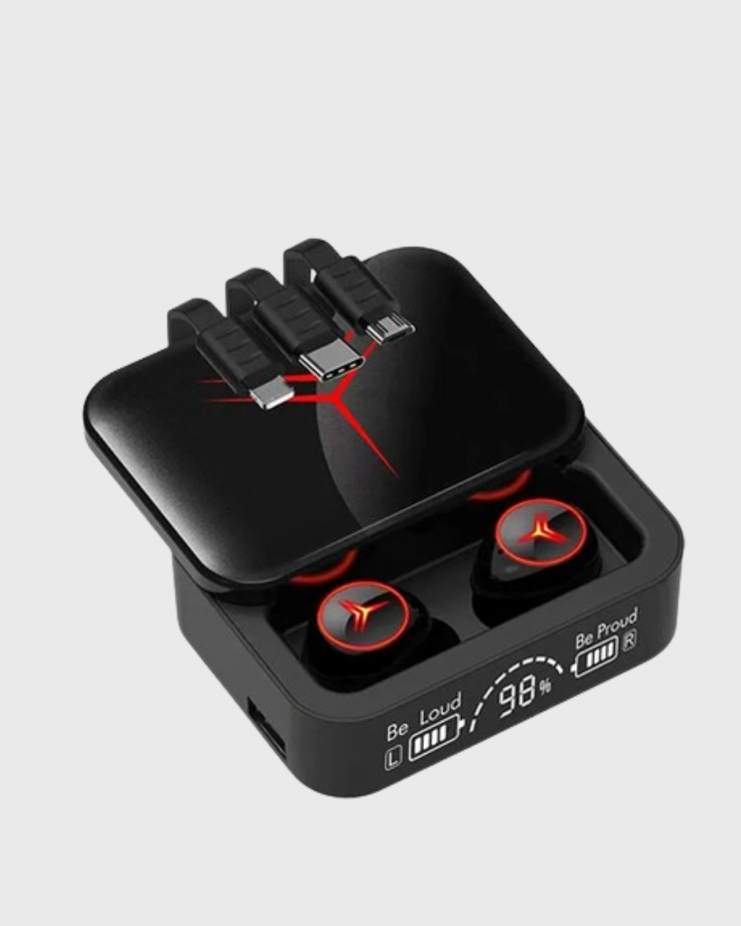 Powerbank Özellikli Bluetooth Kablosuz Kulaklık – Dokunmatik Kontrol, Uzun Pil Ömrü, Ergonomik Tasarım ( Lisinya )