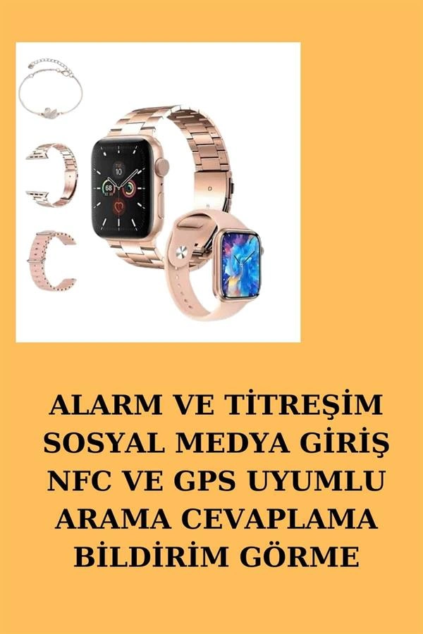 Powerbank Özellikli Bluetooth Kulaklık Ve Nabız Ölçer Akıllı Saat Bileklik Hediyeli ( Lisinya )