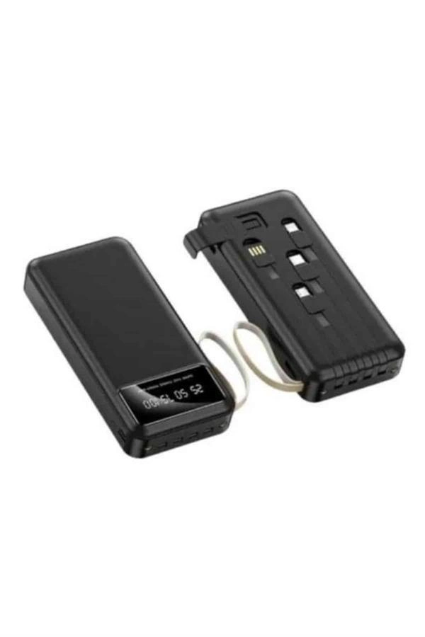 Powerbank Şarj Cihazı 4 Çıkışlı 20.000 Mah Powerbank Kompakt Yüksek Kapasiteli Hızlı Şarj ( Lisinya )
