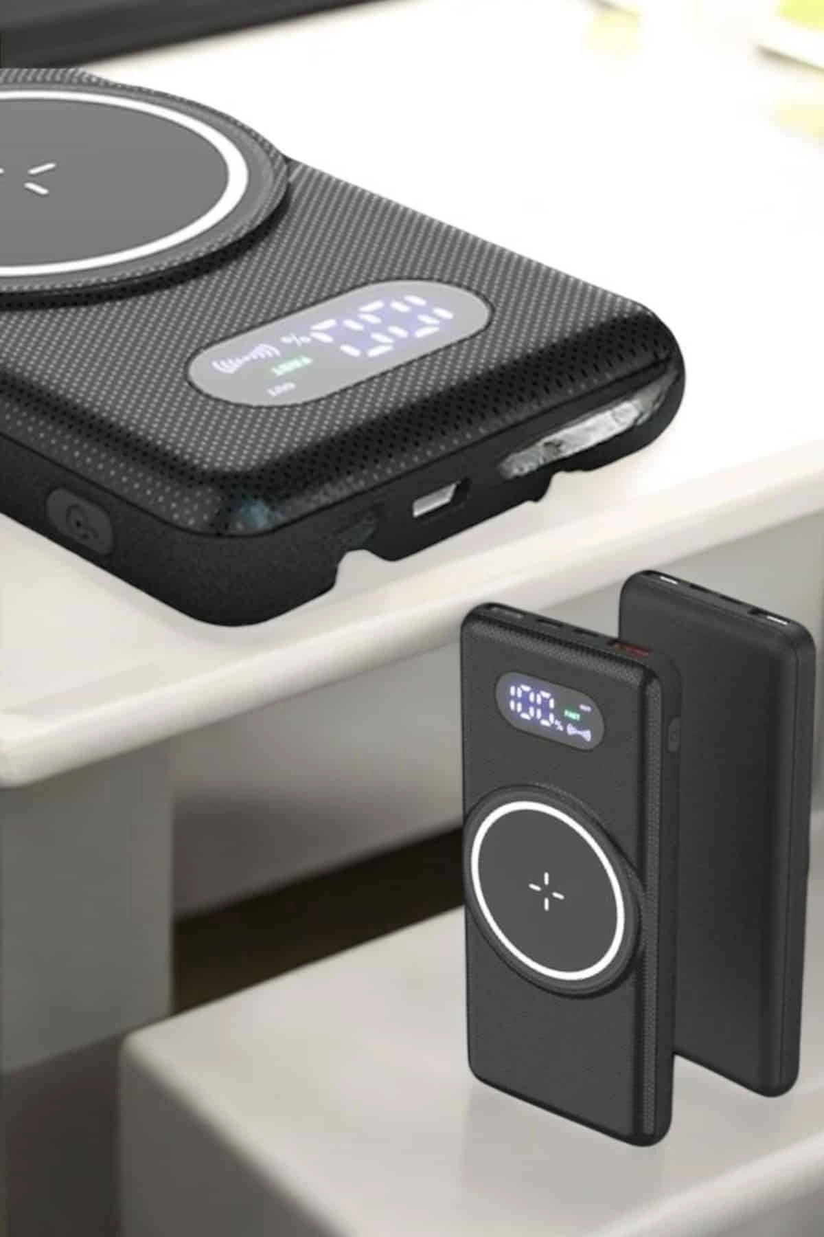 Powerbank Taşınabilir 10.000 Mah Hızlı Şarj Dijital Göstergeli ( Lisinya )