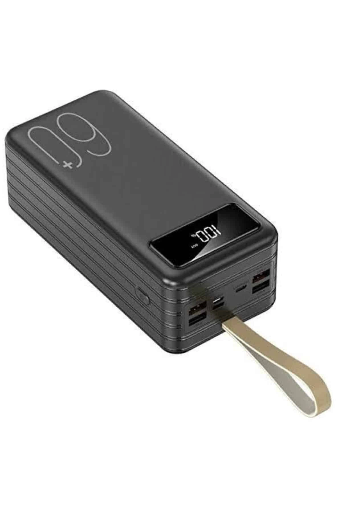 Powerbank Yüksek Kapasiteli 60.000 Mah Hızlı Şarj Şarj Özellikli Batarya ( Lisinya )
