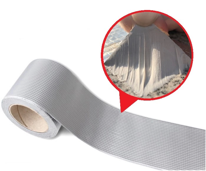Pratik 5 Metre X 10cm Çamur Bant Alüminyum İzolasyon Tamir Çatlak Bantı ( Lisinya )