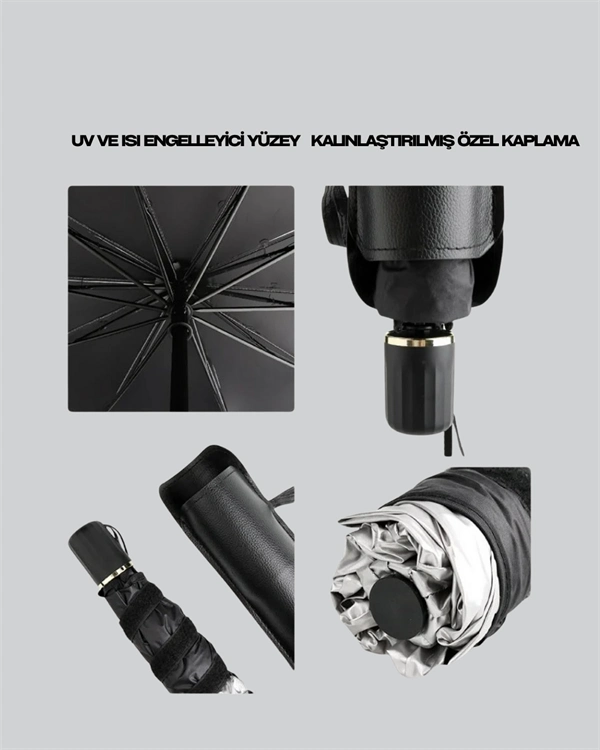 Pratik Ön Cam Güneşliği – Geniş Kapsama Alanı, Kolay Saklama ( Lisinya )