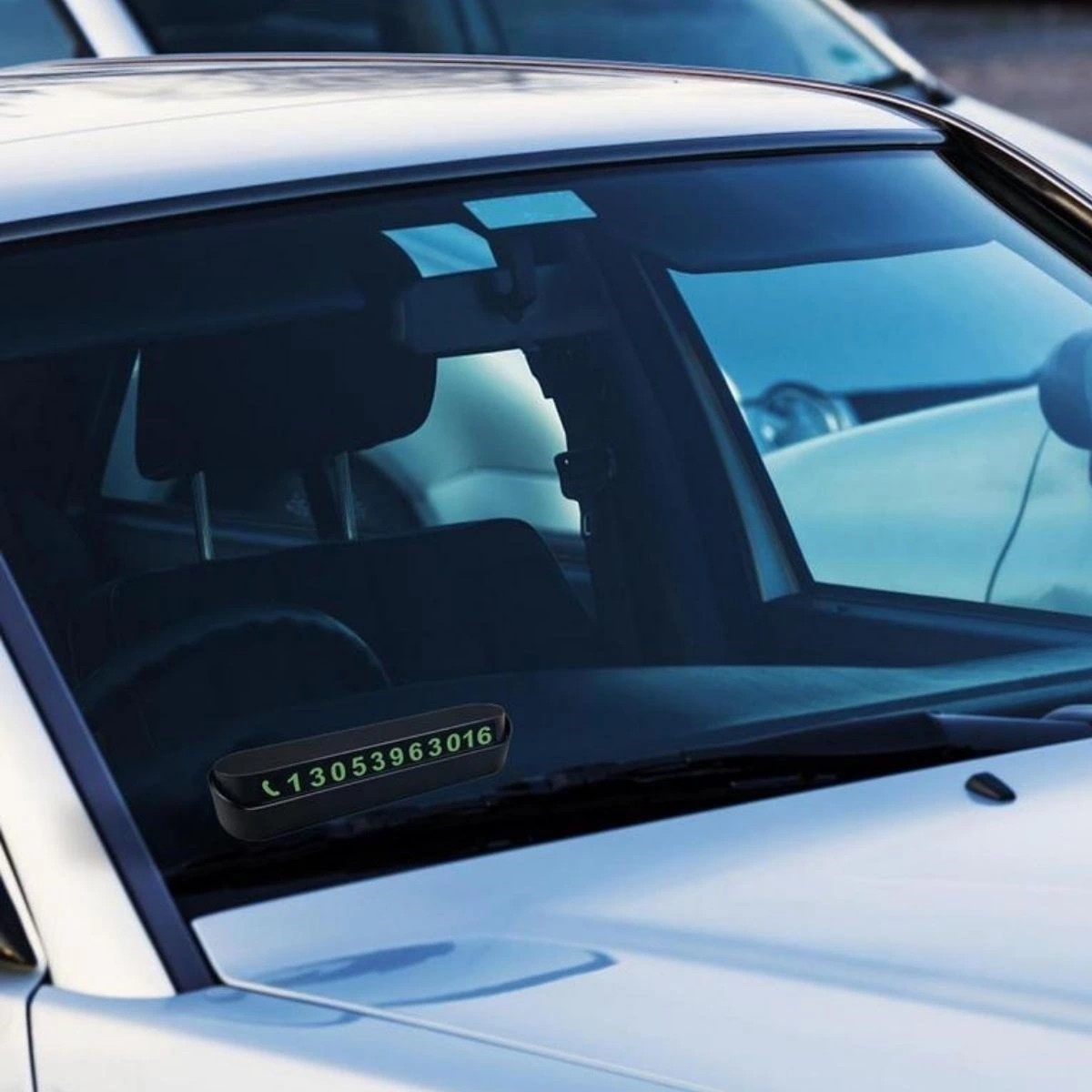 Pratik Fosforlu Telefon Numarası Yamzak İçin Araç İçi Oto Numaratör Numaralık ( Lisinya )