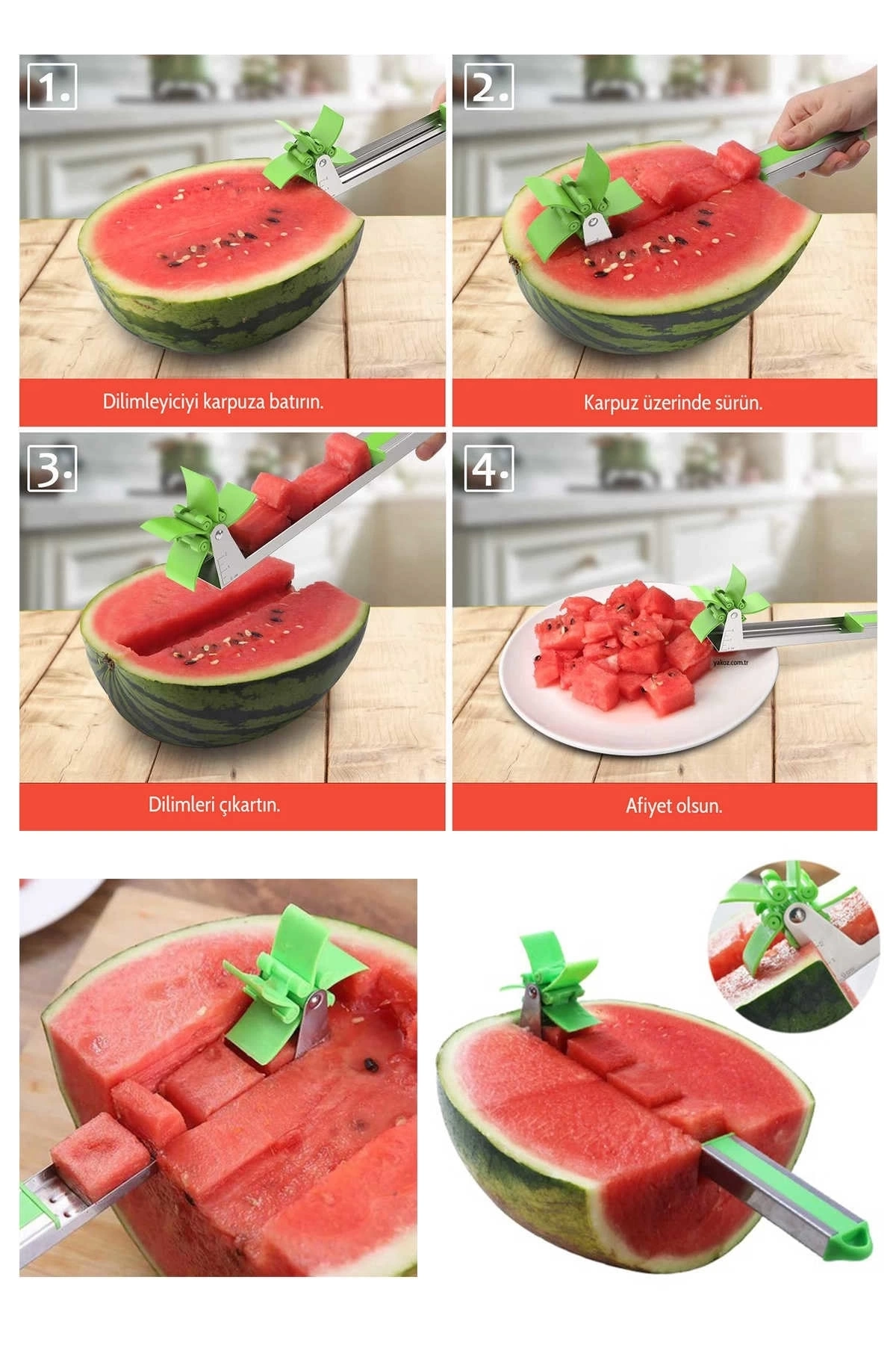 Pratik Karpuz Dilimleyici ( Lisinya )