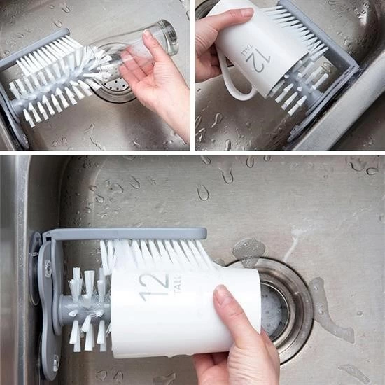 Pratik Kolay Fonksiyonel Vantuzlu Elde Bulaşık Yıkama Fırçası ( Lisinya ) Pratik Kolay Fonksiyonel Vantuzlu Elde Bulaşık Yıkama Fırçası ( Lisinya )