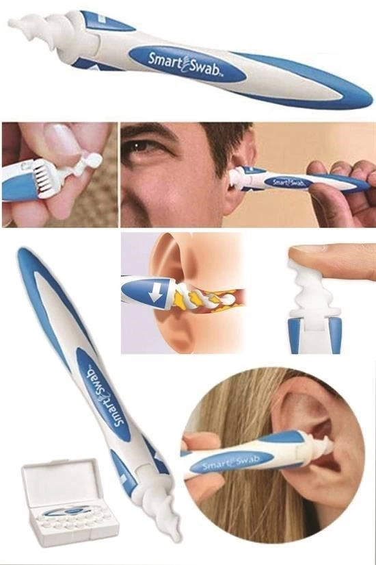 Pratik Kulak Temizleme Aparatı Smart Swab ( Lisinya )