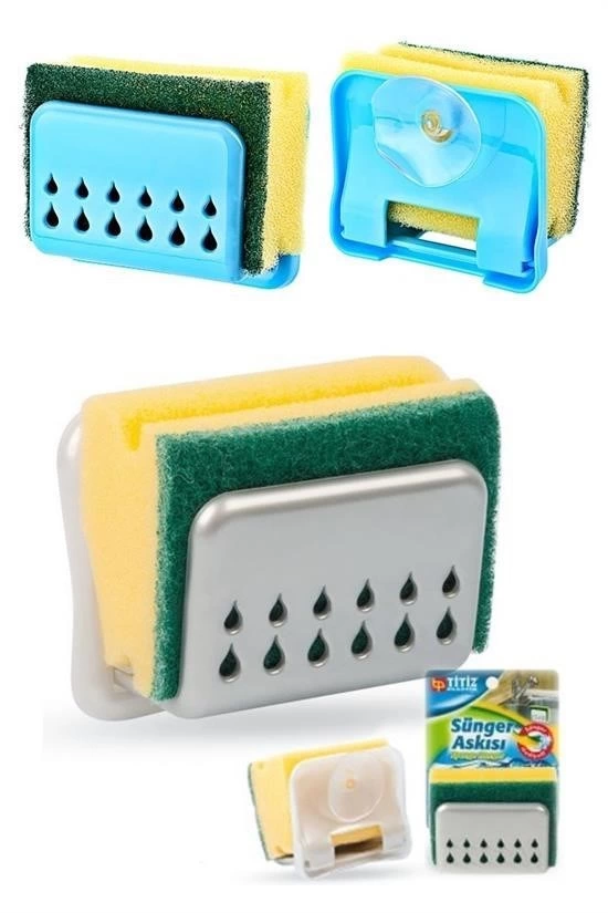 Pratik Mutfak Lavabo Vantuzlu Bulaşık Süngeri Askısı Aparatı ( Lisinya ) Pratik Mutfak Lavabo Vantuzlu Bulaşık Süngeri Askısı Aparatı ( Lisinya )