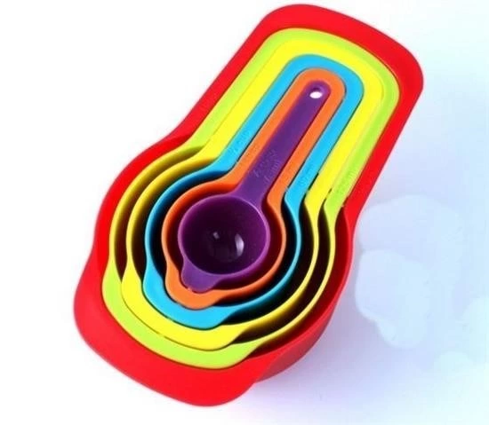 Pratik Ölçü Kaşığı Kabı 5li Şeker Baharat Sıvı Ölçer Aparat ( Lisinya ) Pratik Ölçü Kaşığı Kabı 5li Şeker Baharat Sıvı Ölçer Aparat ( Lisinya )