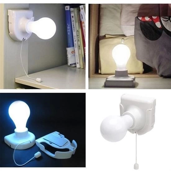 Pratik Pilli Aç Kapa İpli Çek Yak Taşınabilir Led Ampül Lamba ( Lisinya ) Pratik Pilli Aç Kapa İpli Çek Yak Taşınabilir Led Ampül Lamba ( Lisinya )