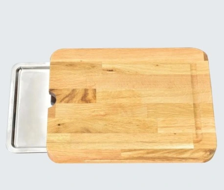 Pratik Tepsili Ahşap Kesme Tahtası ( Lisinya ) Pratik Tepsili Ahşap Kesme Tahtası ( Lisinya )