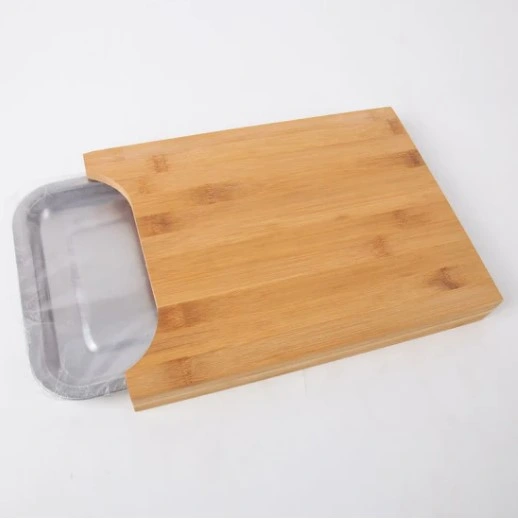 Pratik Tepsili Ahşap Kesme Tahtası ( Lisinya ) Pratik Tepsili Ahşap Kesme Tahtası ( Lisinya )