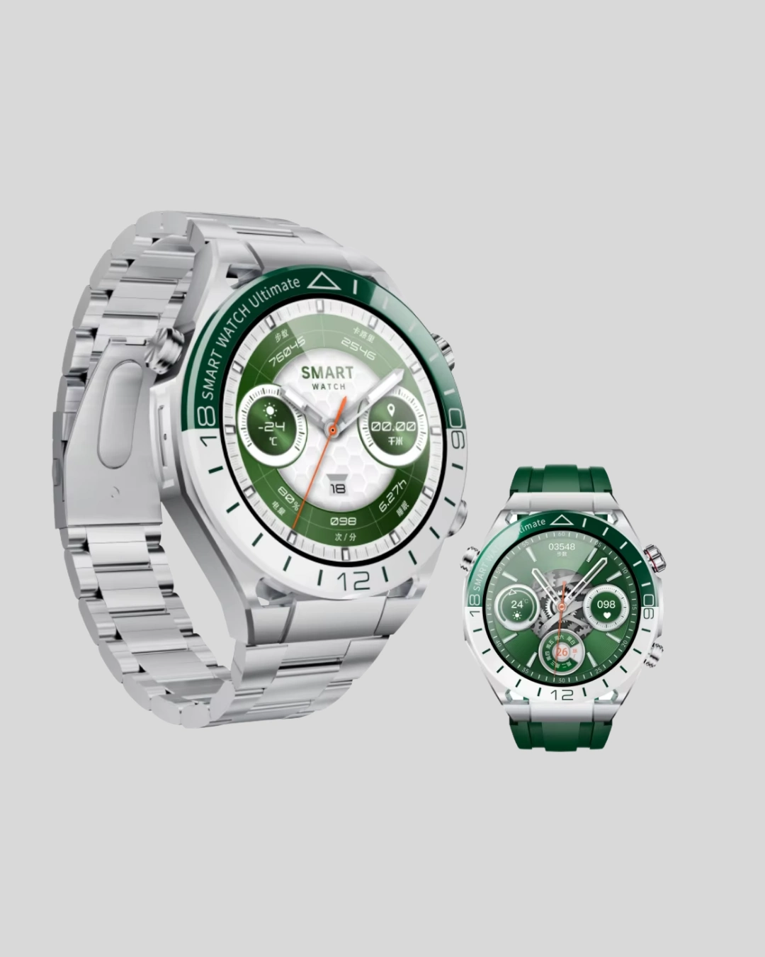 Premium Amoled Akıllı Saat Gps Harita Desteği Bluetooth Arama Sağlık Takipli ( Lisinya )