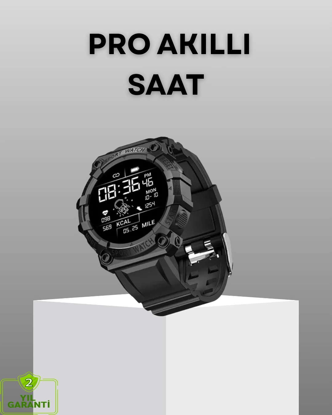 Pro Bluetooth Akıllı Saat – Kalp Atış, Kan Basıncı Ve Uyku Takibi ( Lisinya )