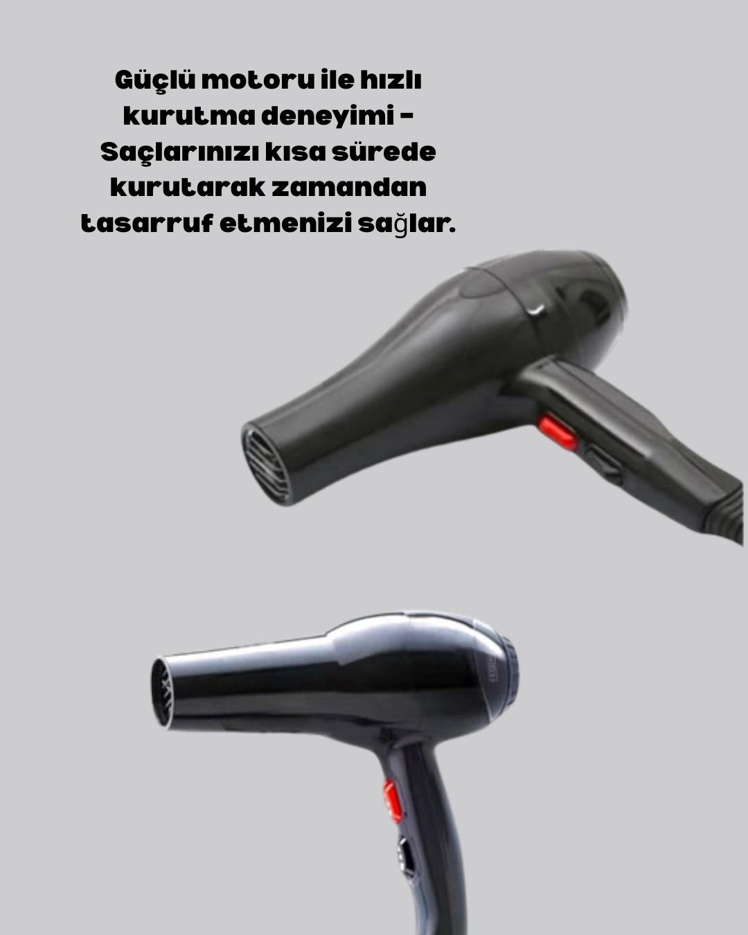 Profesyonel 2200w Saç Kurutma Makinesi Yüksek Performans ( Lisinya )