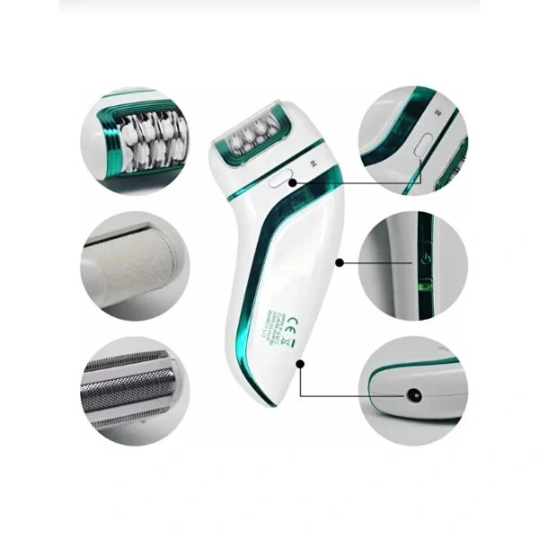 Profesyonel 3 Başlıklı Epilasyon Aleti ( Lisinya )