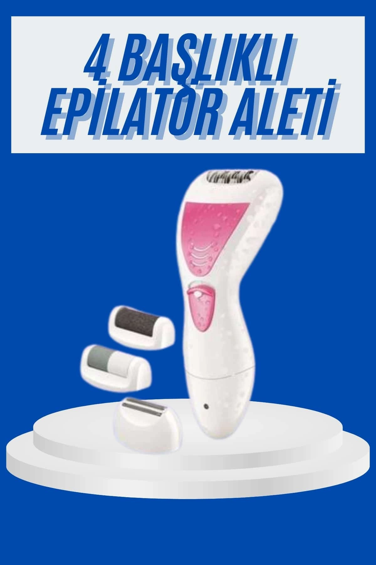 Profesyonel 4in1 Çok Amaçlı Epilasyon Aleti Şarjlı Pratik Taşınabilir ( Lisinya )