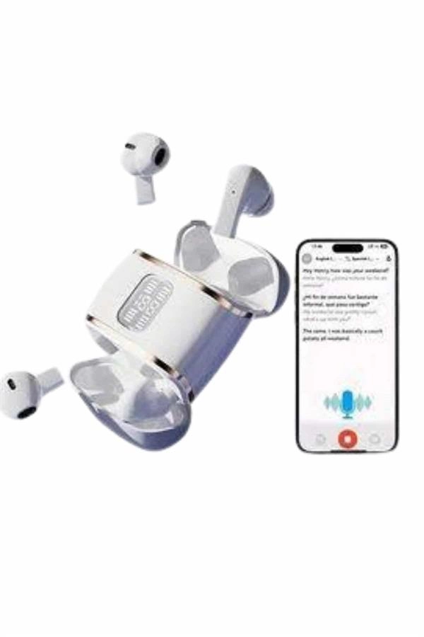 Profesyonel Dijital Göstergeli Düşük Gecikme Bluetooth Kulaklık Çift Kulaklık ( Lisinya )