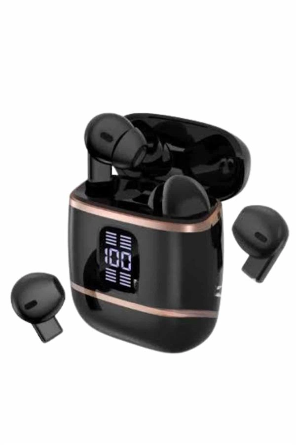 Profesyonel Dijital Göstergeli Düşük Gecikme Bluetooth Kulaklık Çift Kulaklık ( Lisinya )