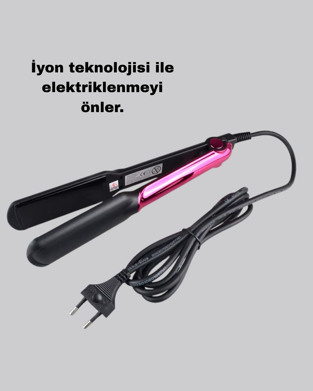 Profesyonel İyon Teknolojili Saç Düzleştirici – 220°c Hızlı Isınma Ve Led Ekranlı Tasarım ( Lisinya )