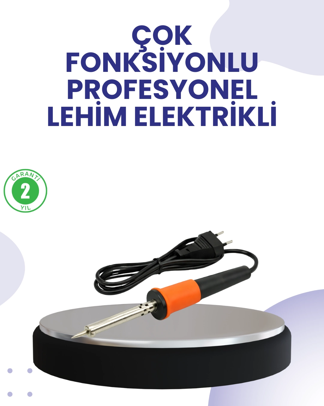 Profesyonel Kullanıma Uygun Yüksek Sıcaklık Dayanımlı Havya ( Lisinya )