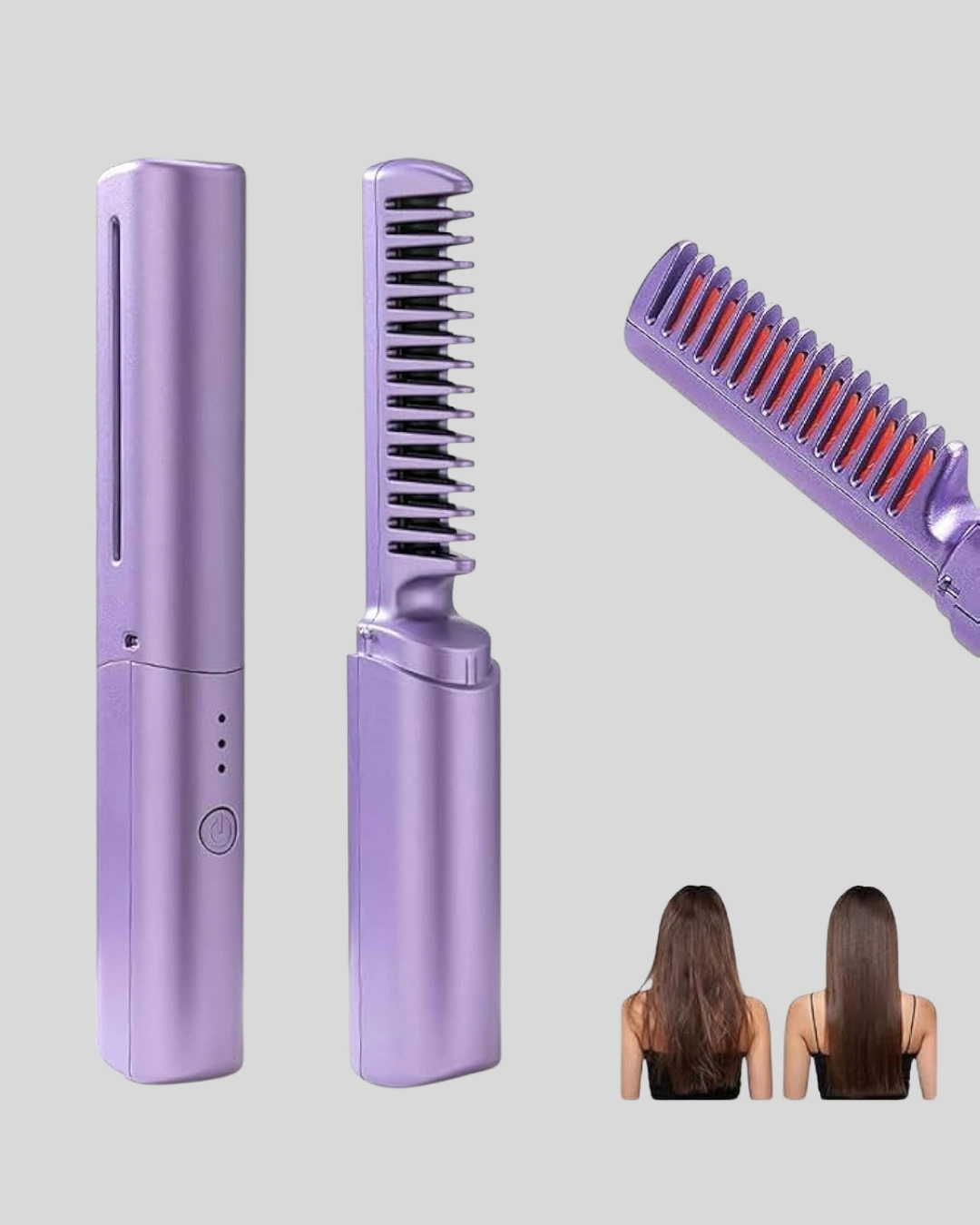 Profesyonel Saç Düzleştirici – Saç Tipine Göre Ayarlanabilir Sıcaklık Ve Koruma ( Lisinya )