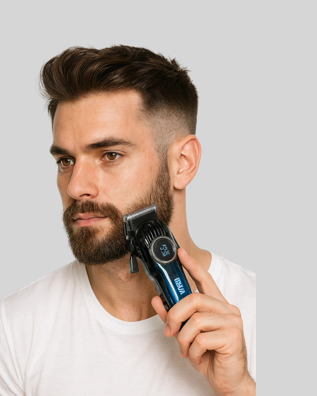 Profesyonel Saç Kesme Makinesi – 2000 Mah Şarjlı, Lcd Ekranlı ( Lisinya )